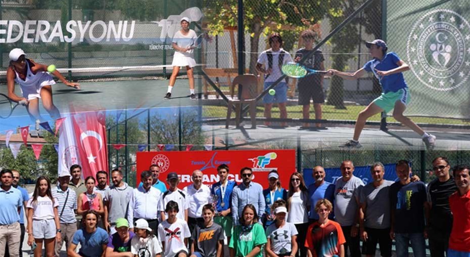 Erzincan Uluslararası Tenis turnuvasına ev sahipliği yaptı